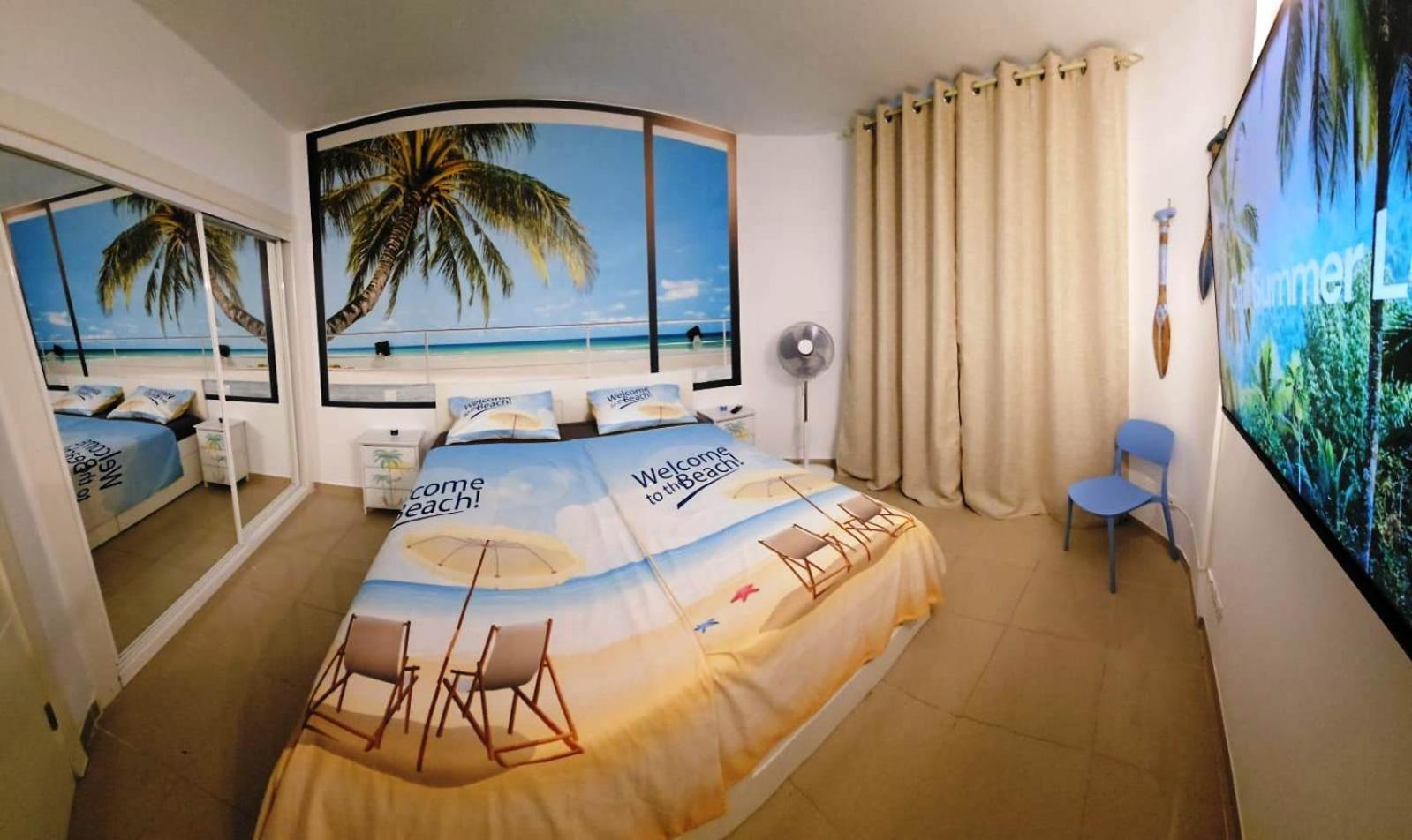 Blue Bay Paradise - Beach Front Apartment With Sea View Плайя-Параисо Экстерьер фото
